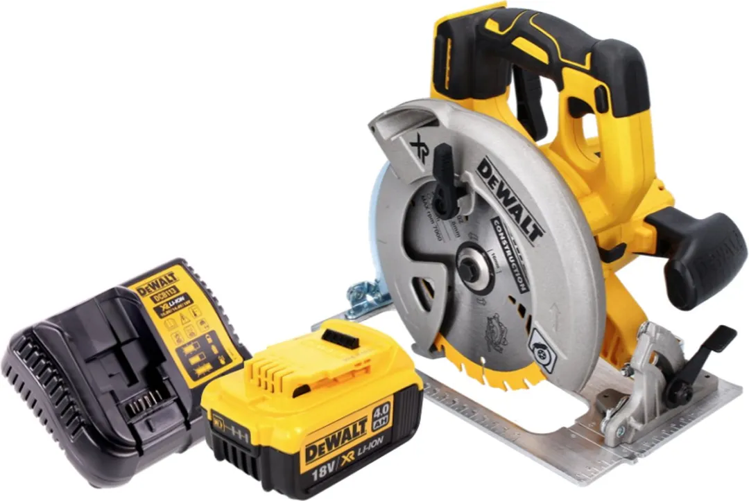 DeWalt DCS 570 M1 Accucirkelzaag 18V - 184mm - 1x 4.0Ah Accu - afbeelding 2 van 5