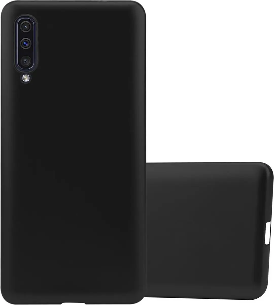 Cadorabo Hoesje geschikt voor Samsung Galaxy A50 4G / A50s / A30s in METALLIC ZW
