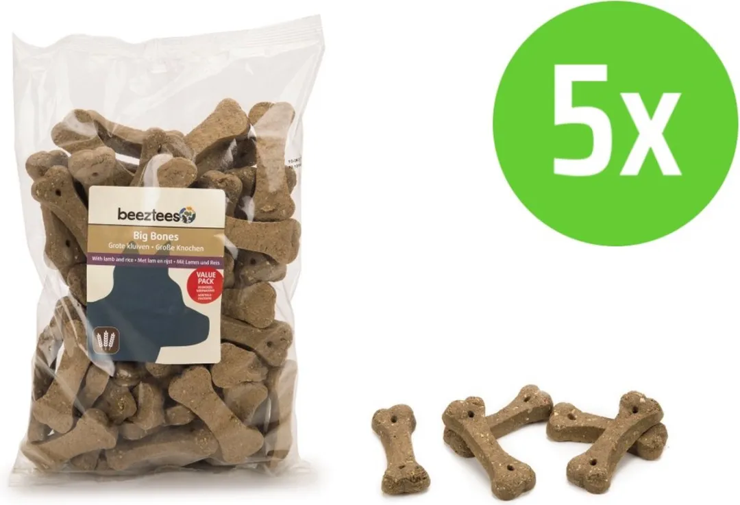 Beeztees Grote Kluif Lam Rijst Hondensnack