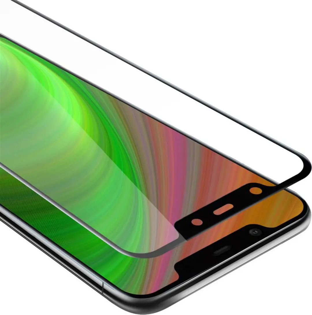 Cadorabo Screenprotector geschikt voor Nokia 7.1 Volledig scherm pantserfolie Be