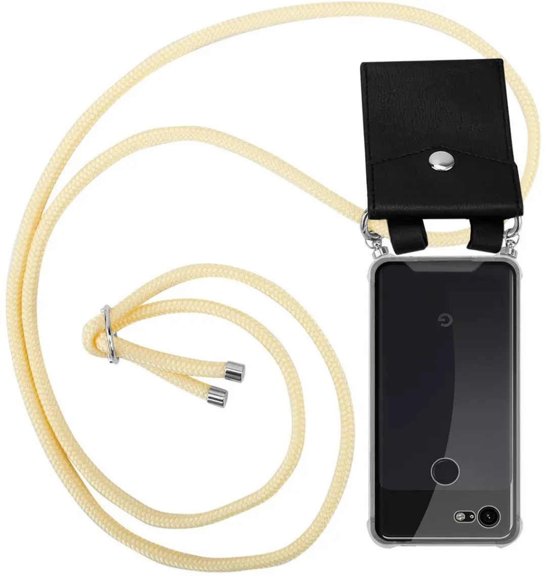 Cadorabo Hoesje geschikt voor Google PIXEL 3 in ROOM BEIGE