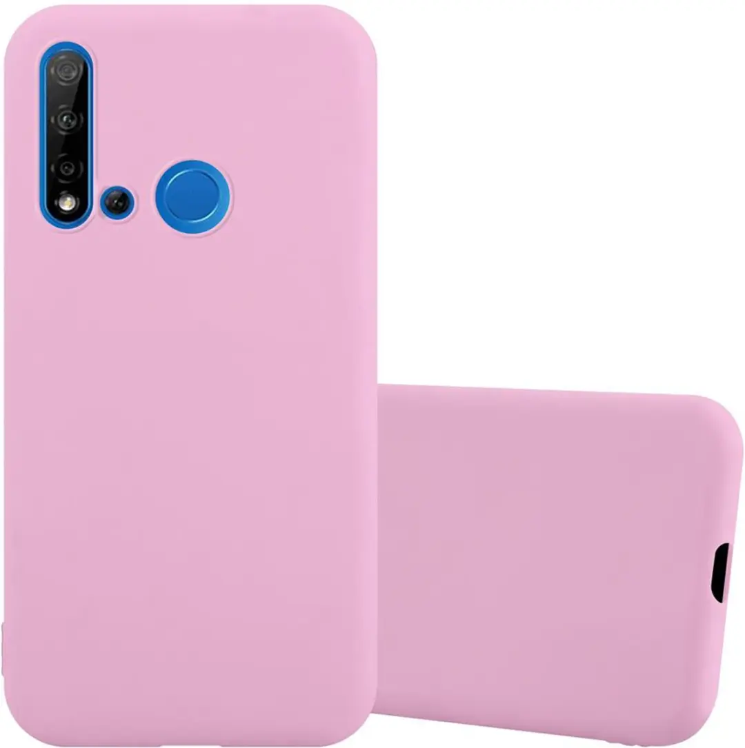 Cadorabo Hoesje geschikt voor Huawei NOVA 5i / P20 LITE 2019 in CANDY ROZE