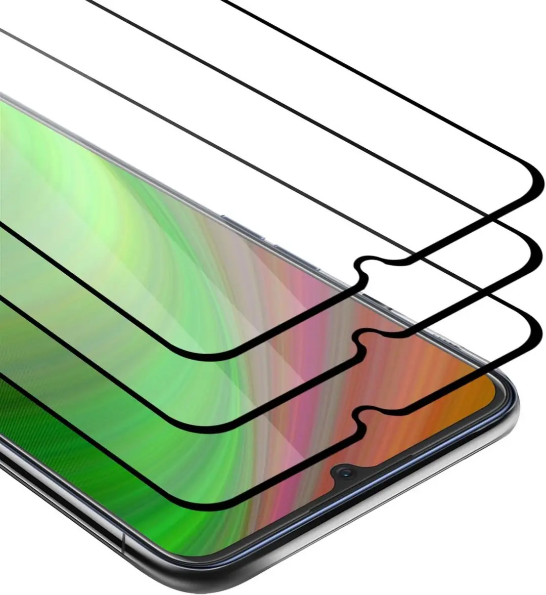 Cadorabo 3x Screenprotector geschikt voor Oppo A91 Volledig scherm pantserfolie