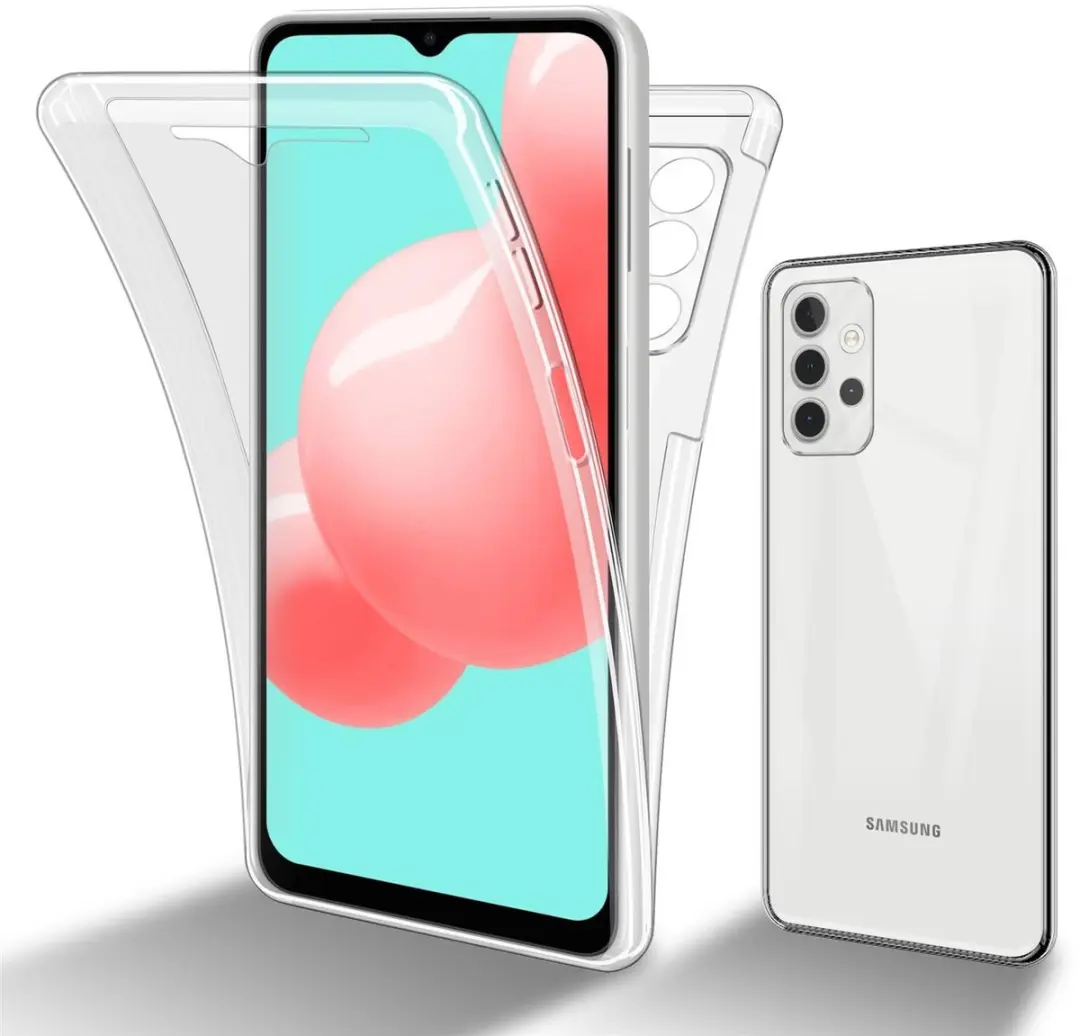 Cadorabo Hoesje geschikt voor Samsung Galaxy A32 5G in TRANSPARANT