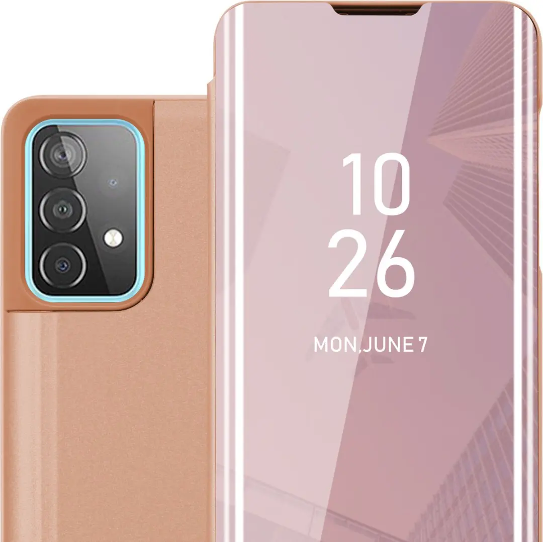 Cadorabo Hoesje geschikt voor Samsung Galaxy A52 (4G / 5G) / A52s in KUNZIET ROZ