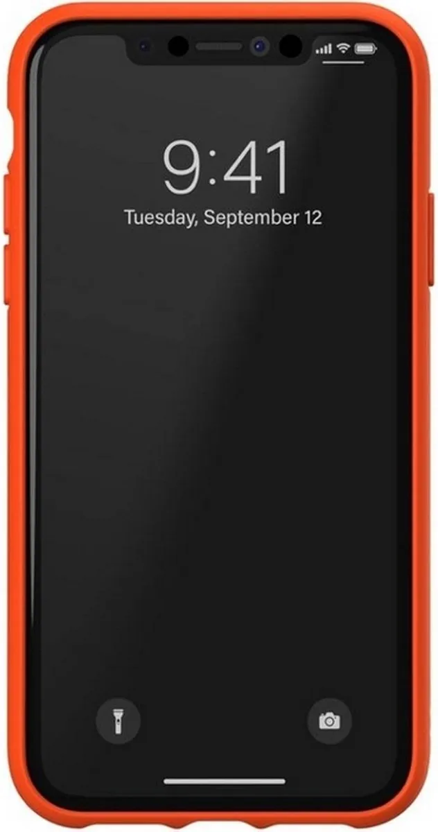 Adidas 3-Stripes Suede Back Case - iPhone XR - Oranje