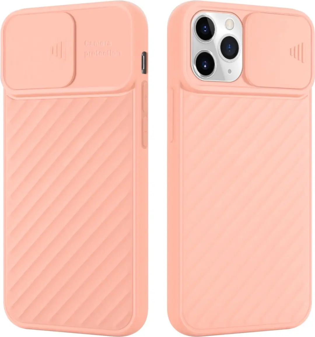 Cadorabo Hoesje geschikt voor Apple iPhone 11 PRO MAX in Mat Roze