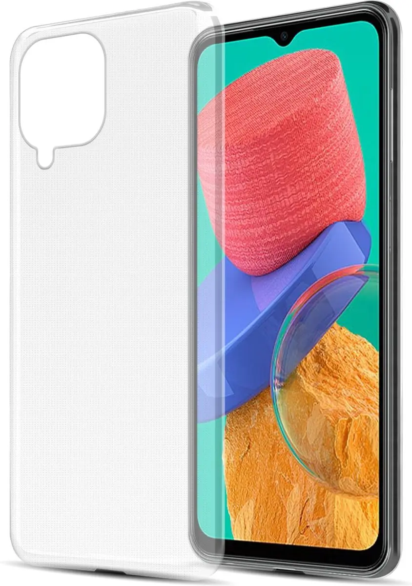 Cadorabo Hoesje geschikt voor Samsung Galaxy M33 5G in VOLLEDIG TRANSPARANT
