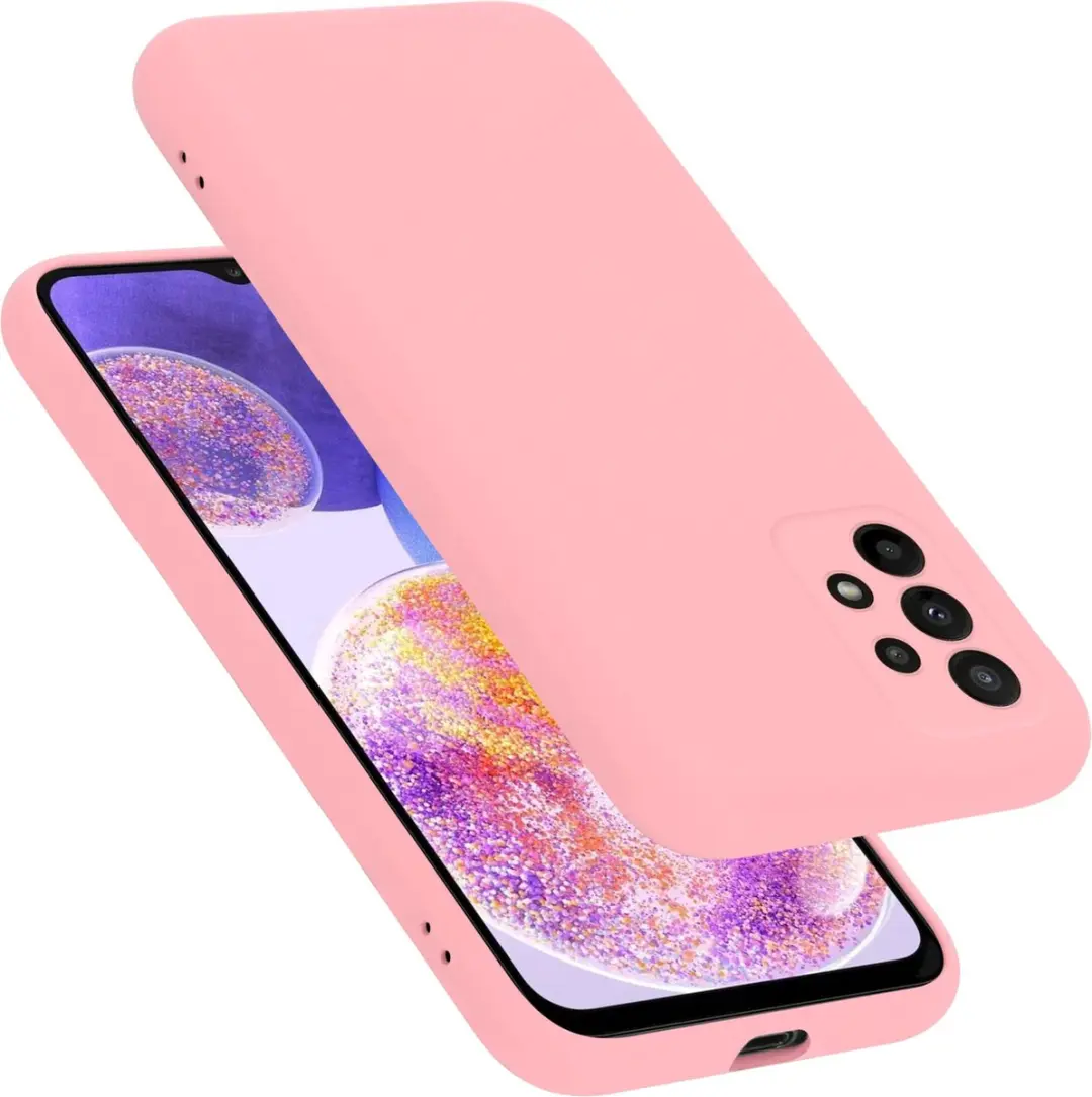 Cadorabo Hoesje geschikt voor Samsung Galaxy A23 4G in LIQUID ROZE