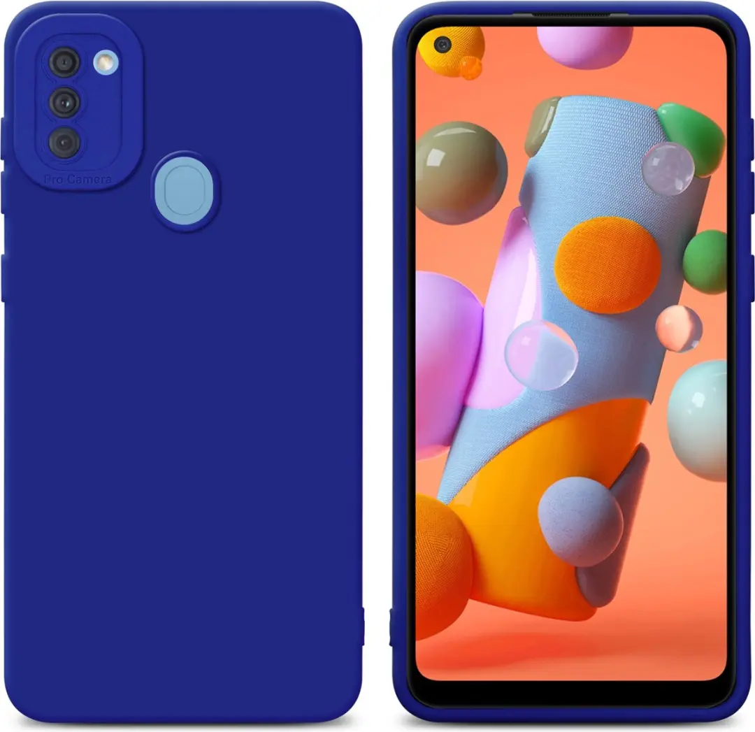 Cadorabo Hoesje geschikt voor Samsung Galaxy A11 / M11 in FLUID BLAUW