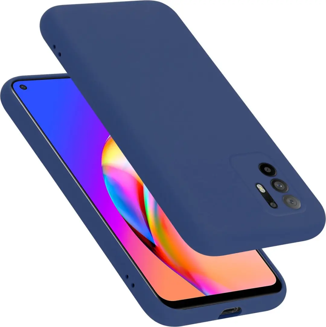 Cadorabo Hoesje geschikt voor Oppo A94 5G in LIQUID BLAUW