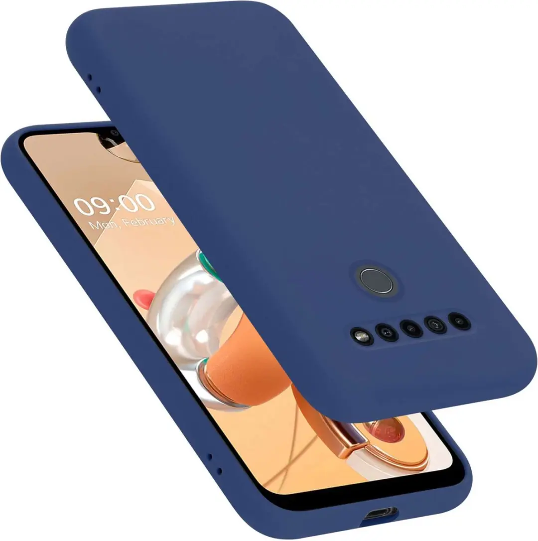 Cadorabo Hoesje geschikt voor LG K41S in LIQUID BLAUW