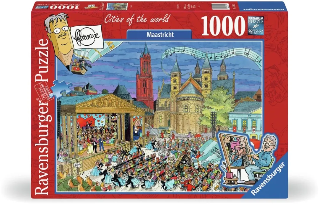 Ravensburger Fleroux Maastricht Legpuzzel 1000 Stuks