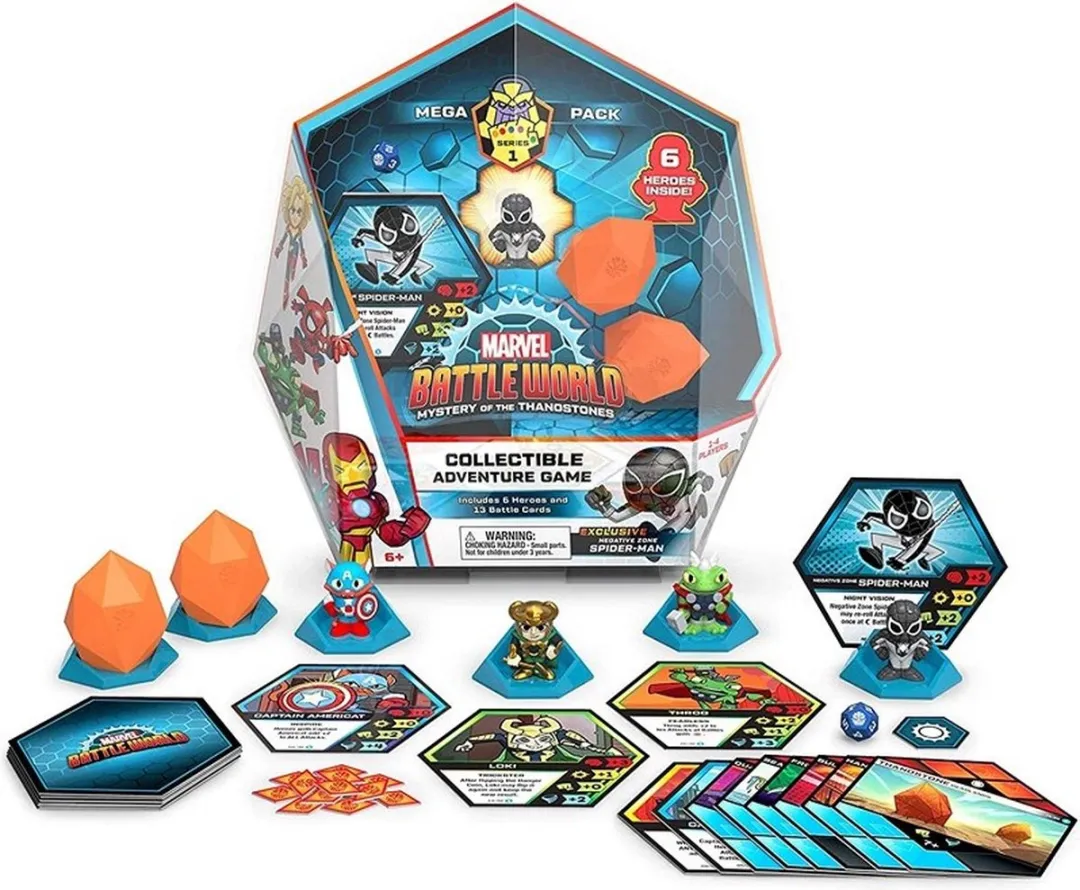 Marvel Battle World Mystery of the Thanostones Spiderman S1