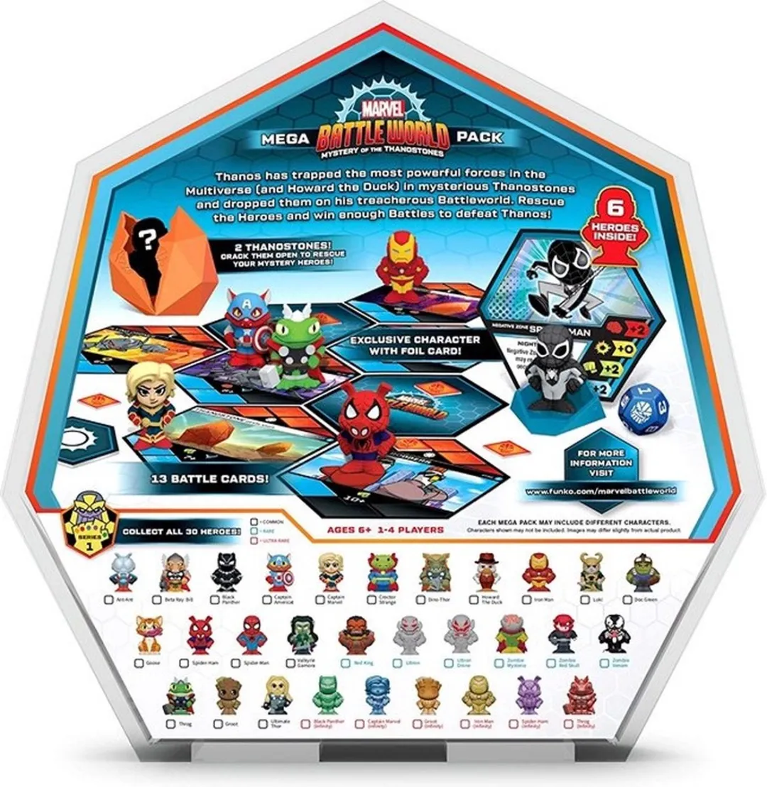 Marvel Battle World Mystery of the Thanostones Spiderman S1 - Diverse kleuren
