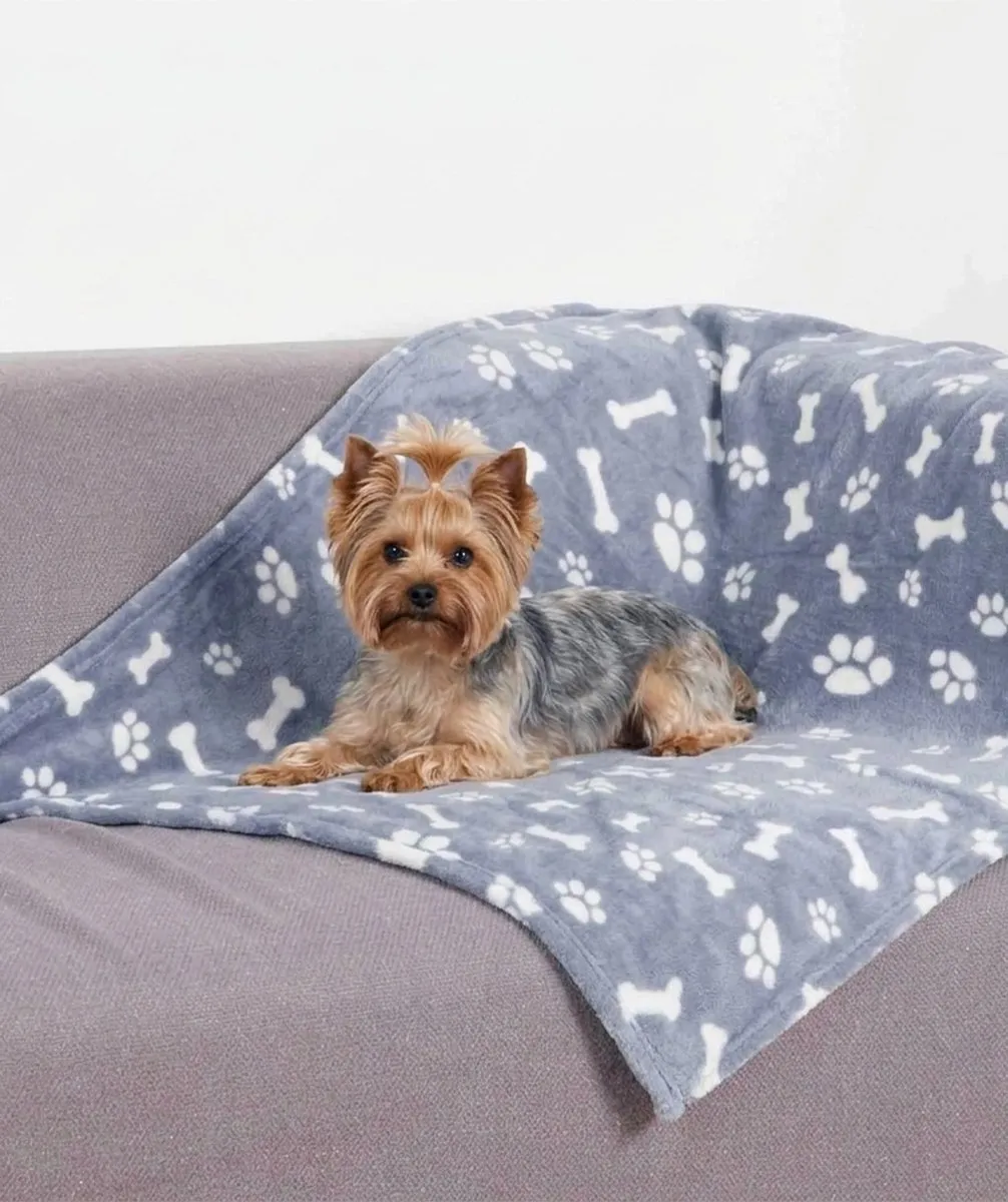 Trixie Hondendeken Kenny Fleece - Blauw