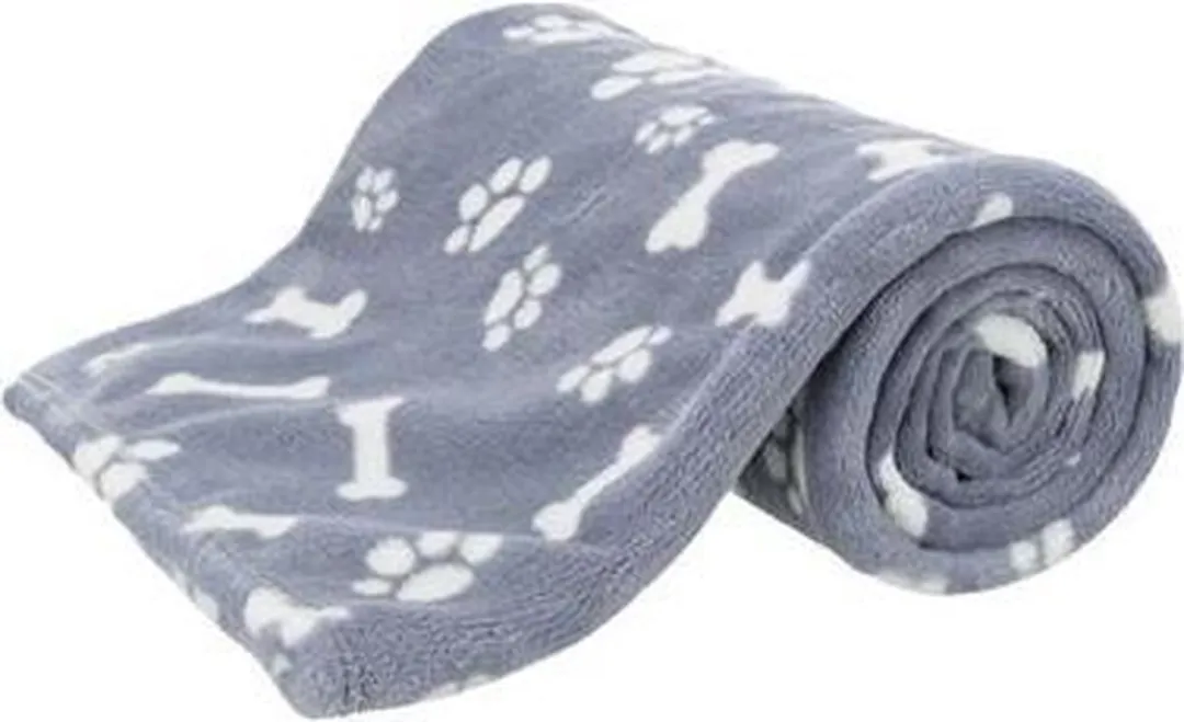 Trixie Hondendeken Kenny Fleece - Blauw - afbeelding 6 van 6