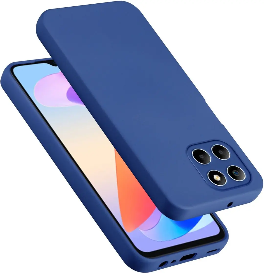 Cadorabo Hoesje geschikt voor Honor x6a in LIQUID BLAUW