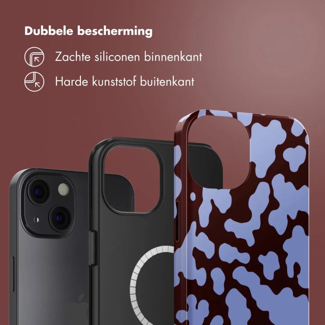 Selencia Hoesje iPhone 13 MagSafe - Moo'd Lavender Glow