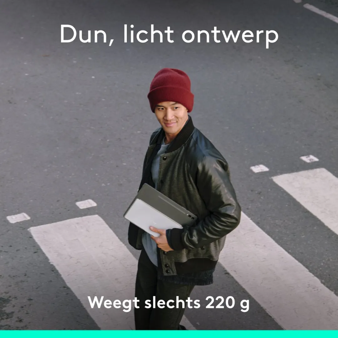 Logitech Keys-To-Go 2 Apple Draadloos Toetsenbord - Qwerty US - Wit