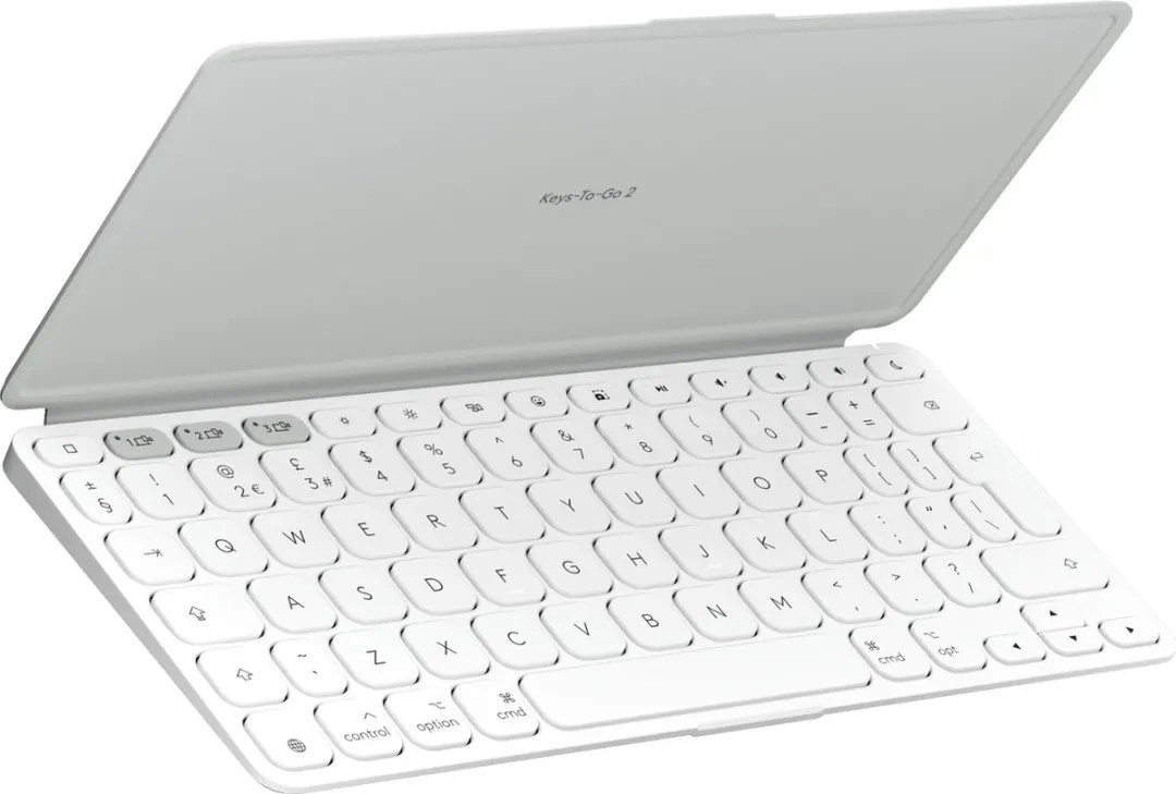 Logitech Keys-To-Go 2 Apple Draadloos Toetsenbord - Qwerty US - Wit