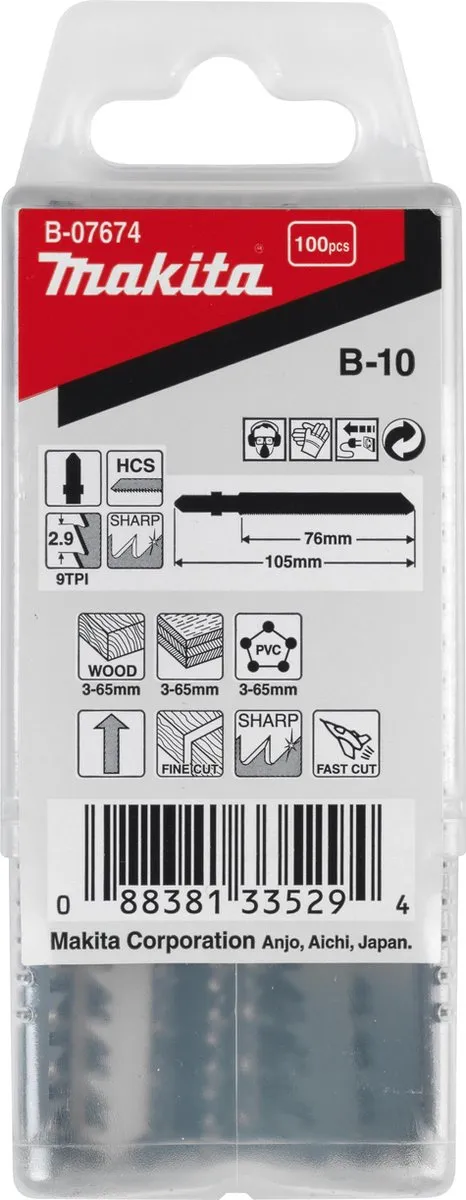 Makita Decoupeerzaagblad Hout B-07674