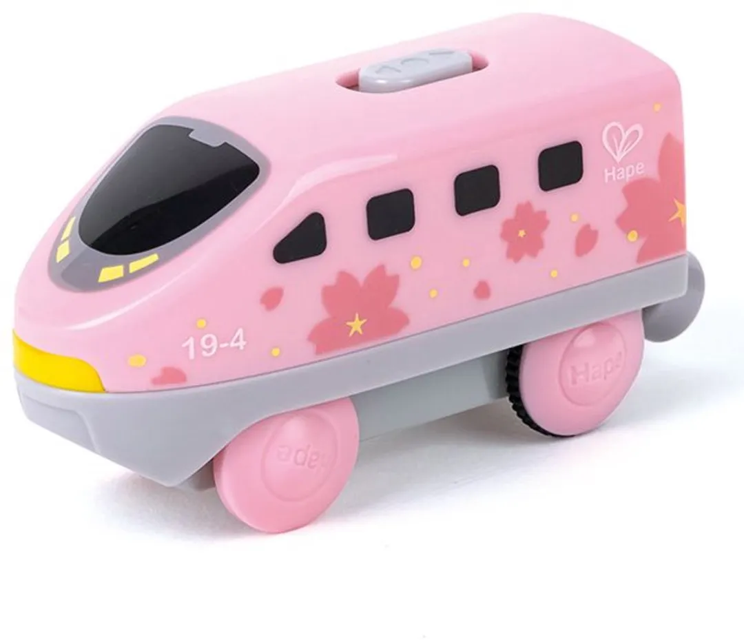 Hape Houten Trein Locomotief - Multicolor