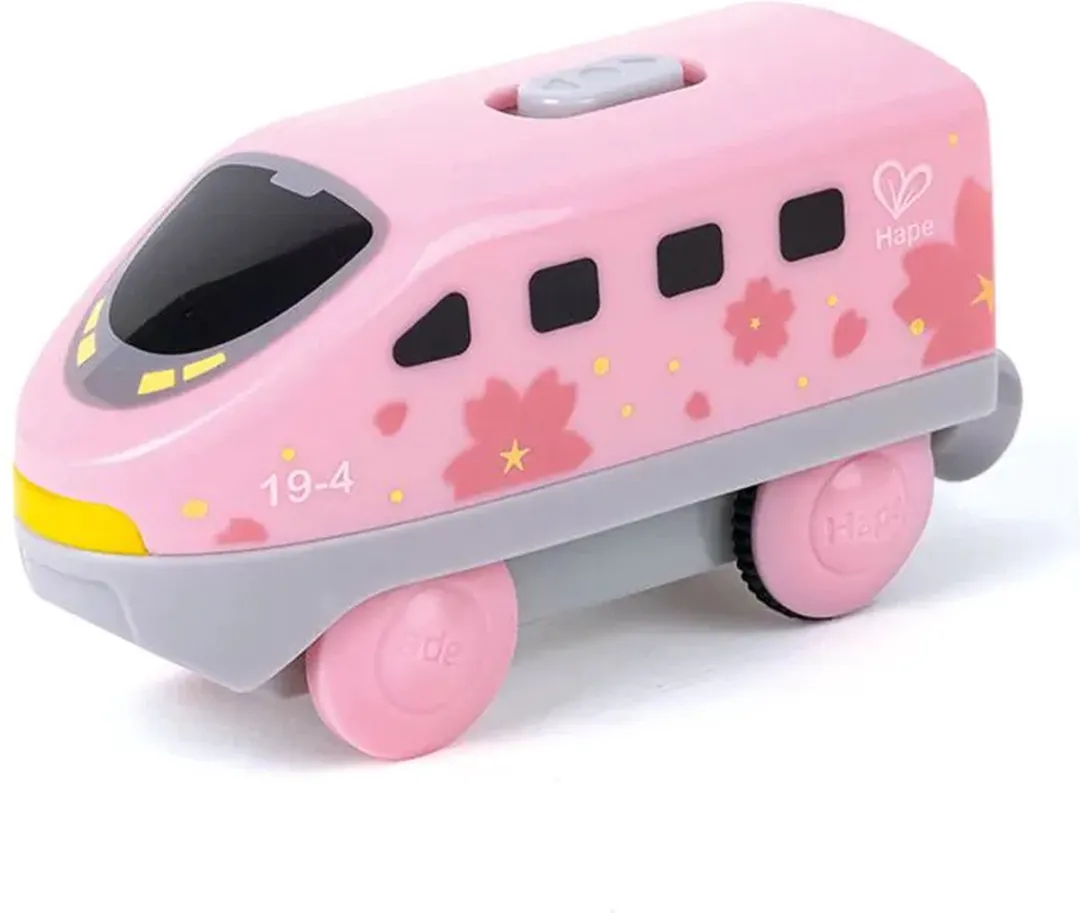 Hape Houten Trein Locomotief - Multicolor