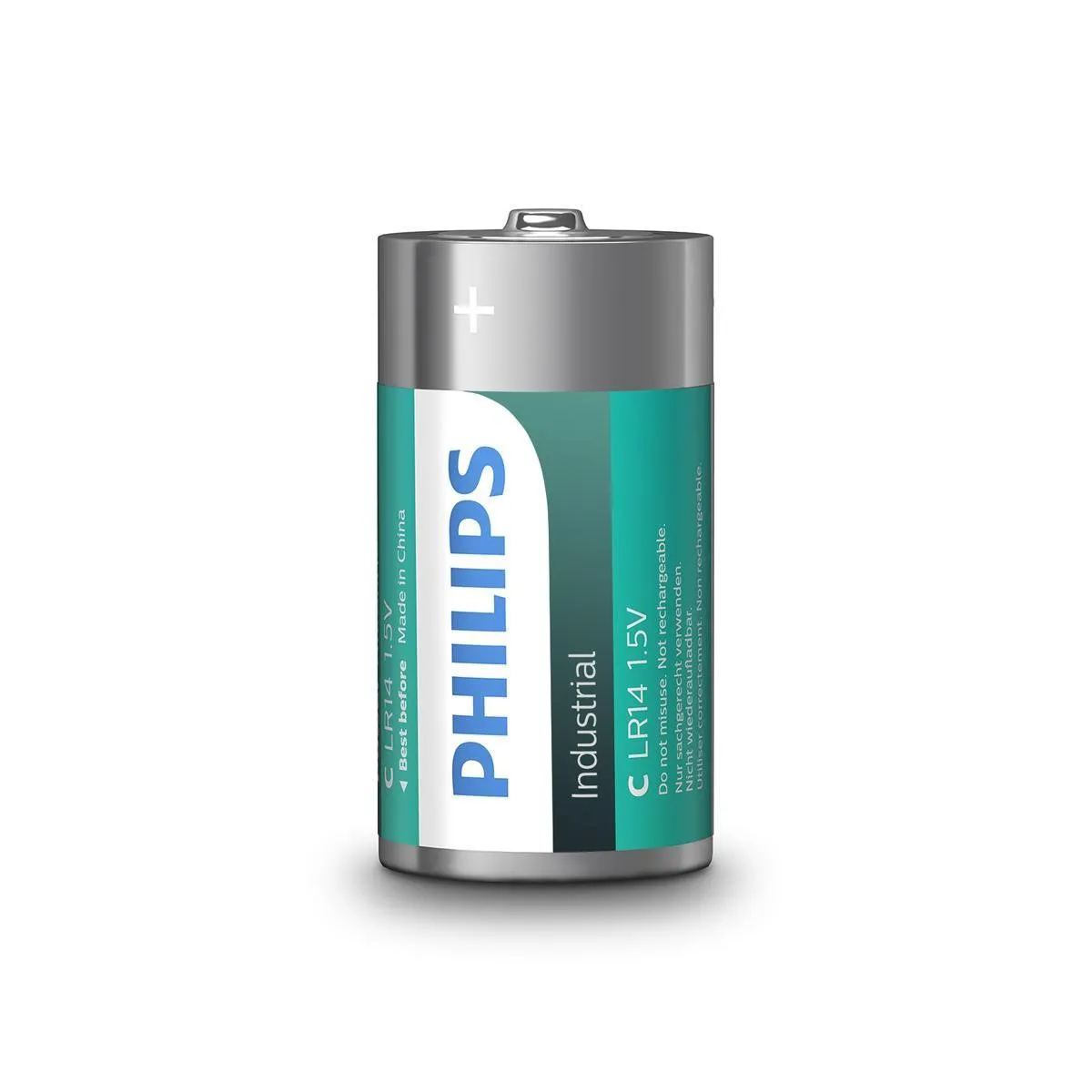 Philips Industrial Alkaline C/LR14 Batterijen