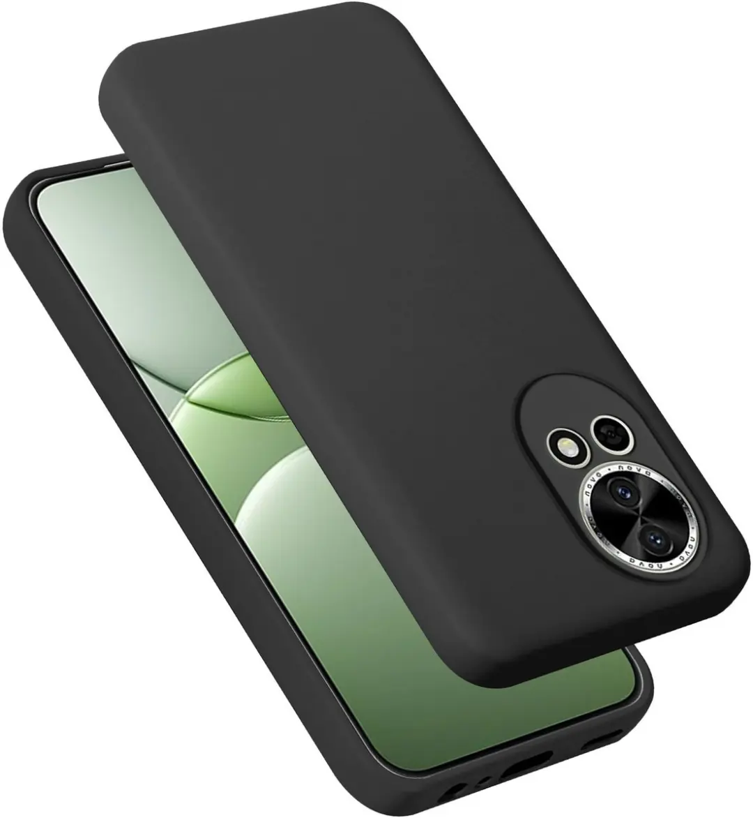 Cadorabo Hoesje geschikt voor Huawei NOVA 13 in LIQUID ZWART
