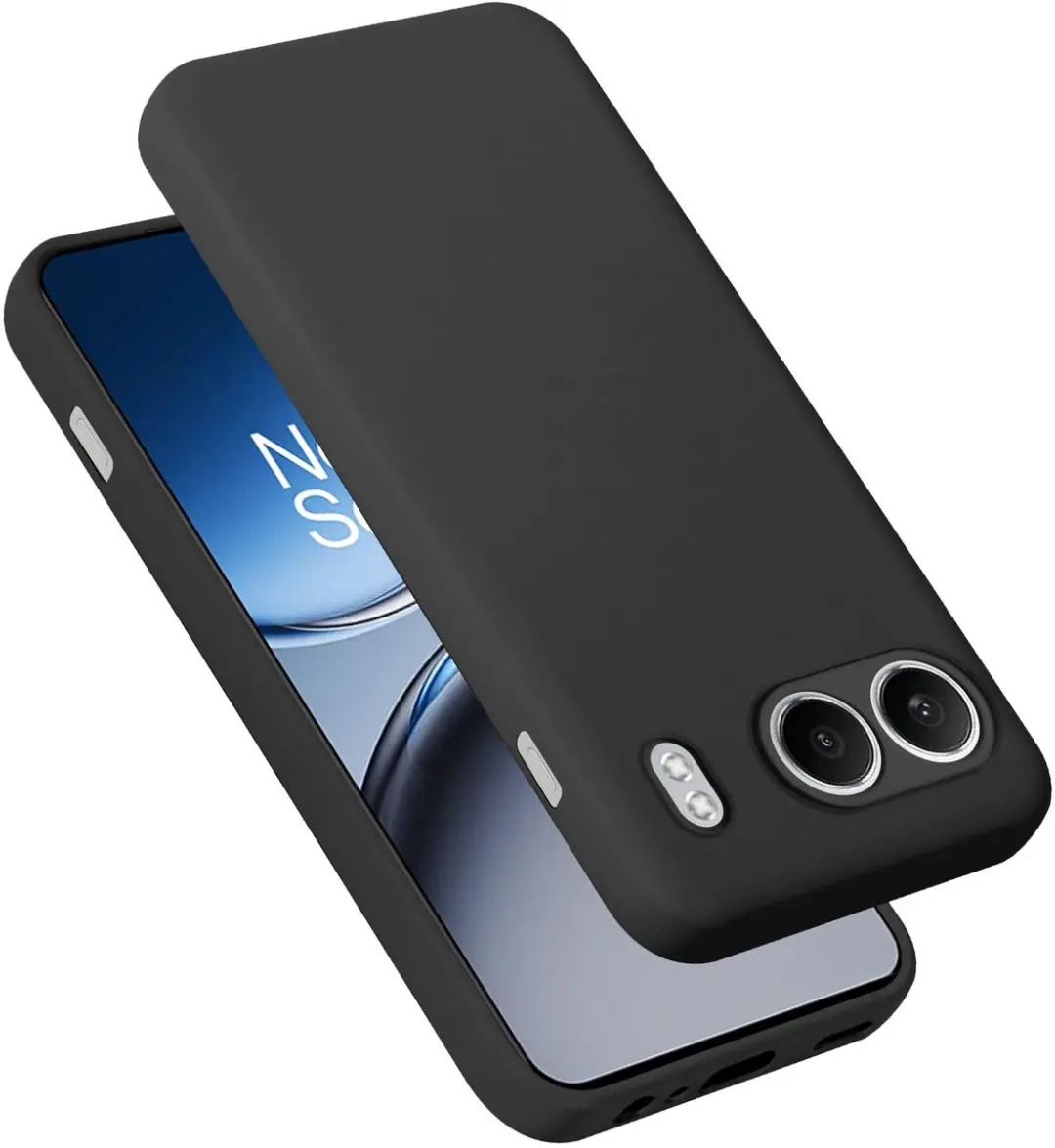 Cadorabo Hoesje geschikt voor OnePlus Nord 4 in LIQUID ZWART