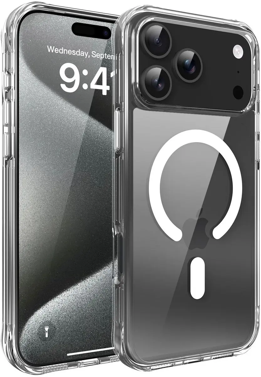 Cadorabo Hoesje geschikt voor Apple iPhone 17 PRO MAX / 18 PRO MAX Case in TRANS