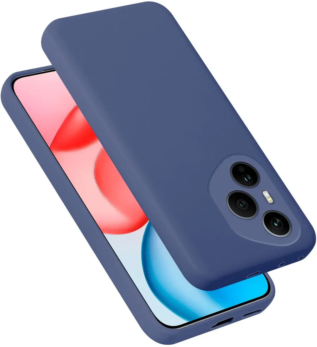 Cadorabo Hoesje geschikt voor Honor 400 Pro Case in Liquid Blauw Beschermhoes ge