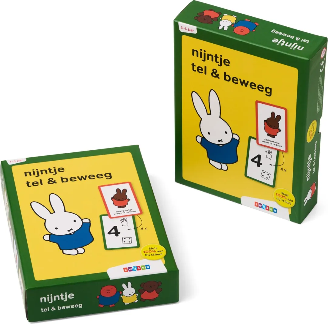 Nijntje Tel & Beweeg - 2-4 Spelers - MPN 9789048747320