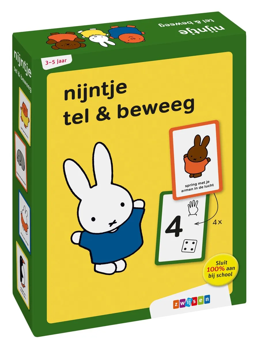 Nijntje Tel & Beweeg - 2-4 Spelers - MPN 9789048747320