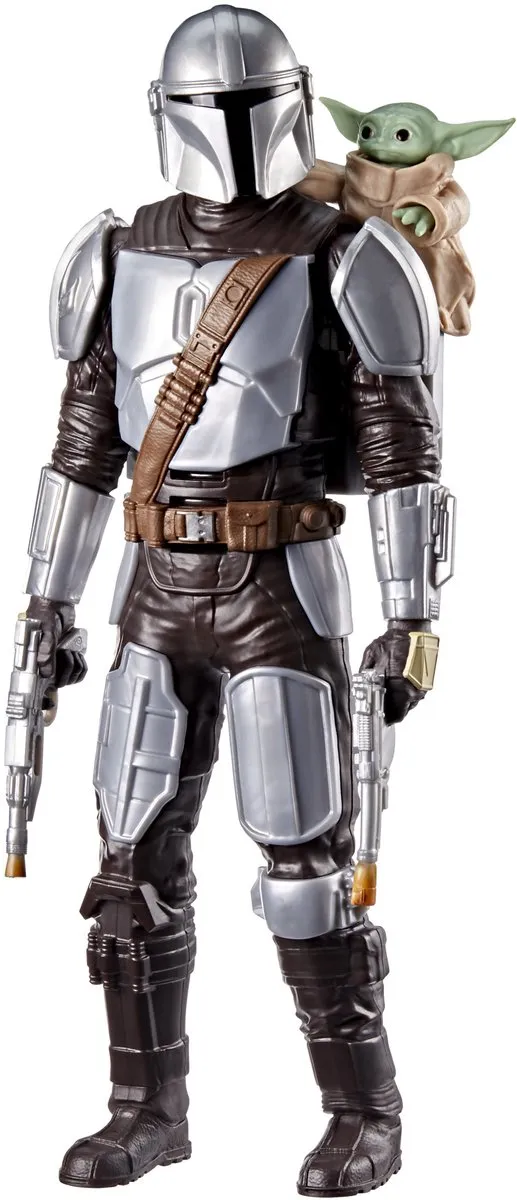 Star Wars The Mandalorian & Grogu Bounty Blaster Actiefiguur 28cm