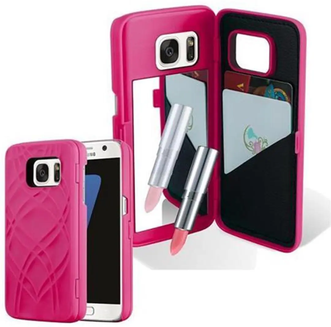 Cadorabo Hoesje geschikt voor Samsung Galaxy S7 in ROZE