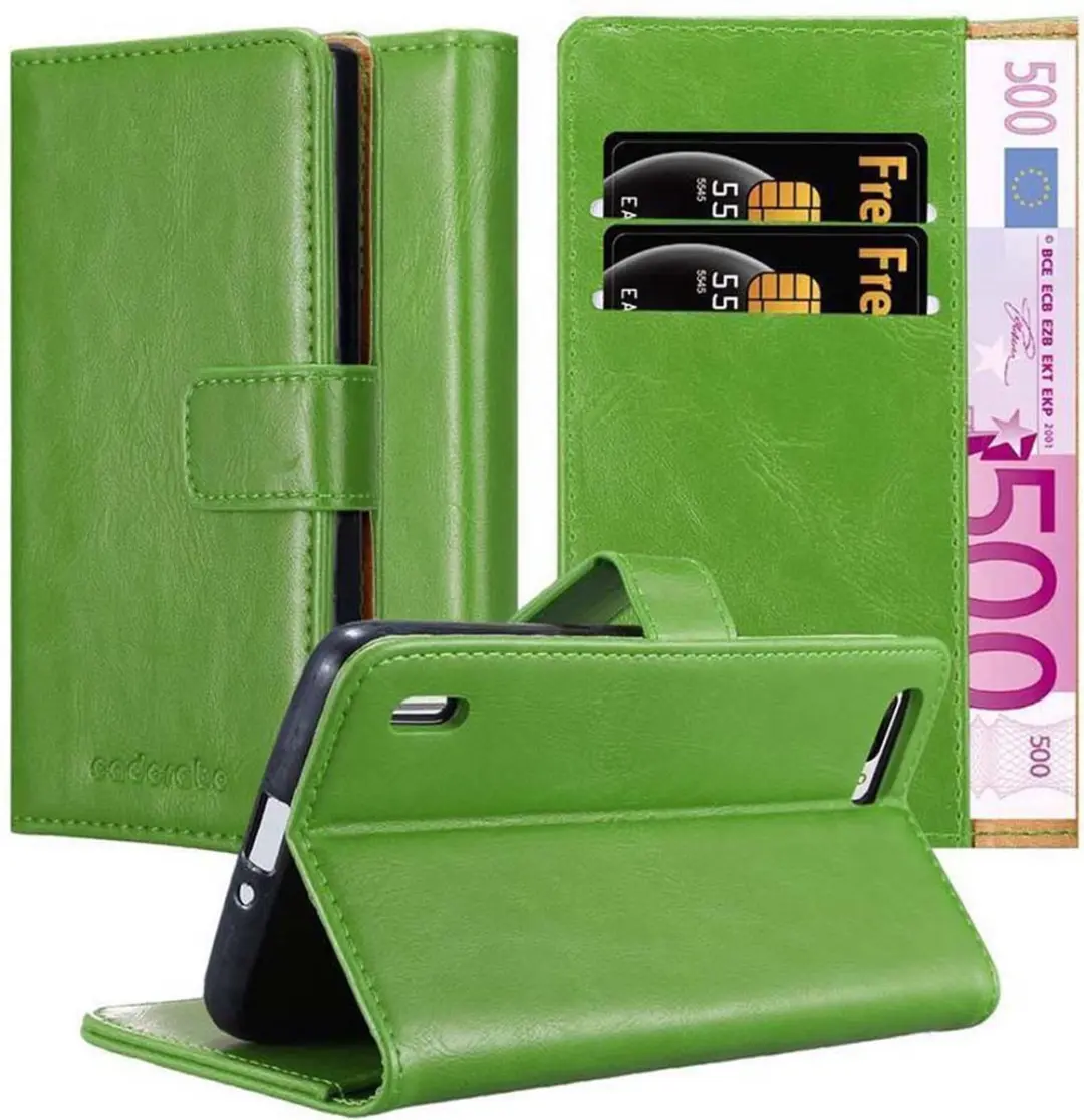 Cadorabo Hoesje geschikt voor Honor 6 PLUS in GRAS GROEN
