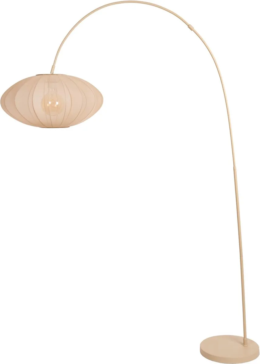 Lucide Corina Booglamp E27 - Beige