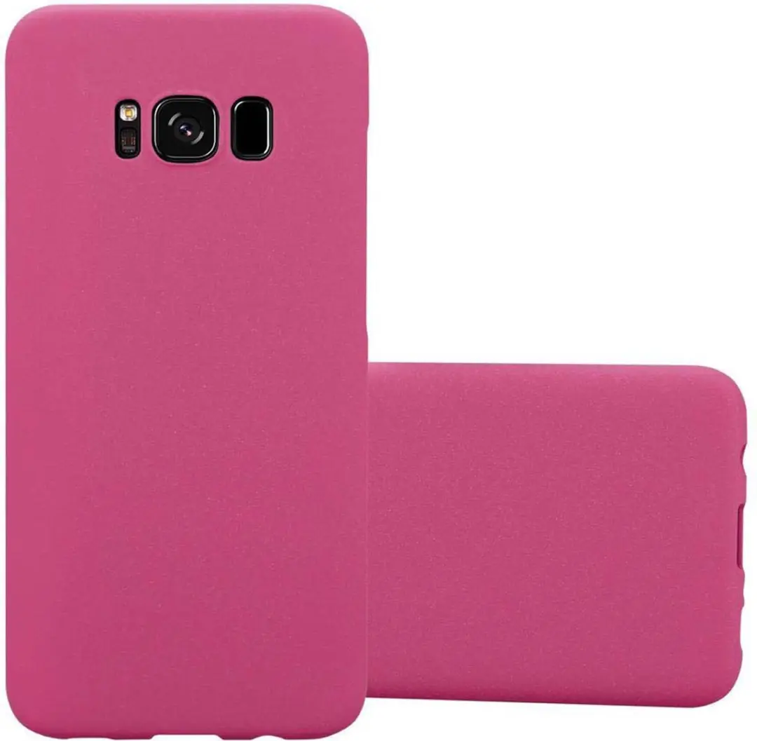 Cadorabo Hoesje geschikt voor Samsung Galaxy S8 in FROSTY ROZE
