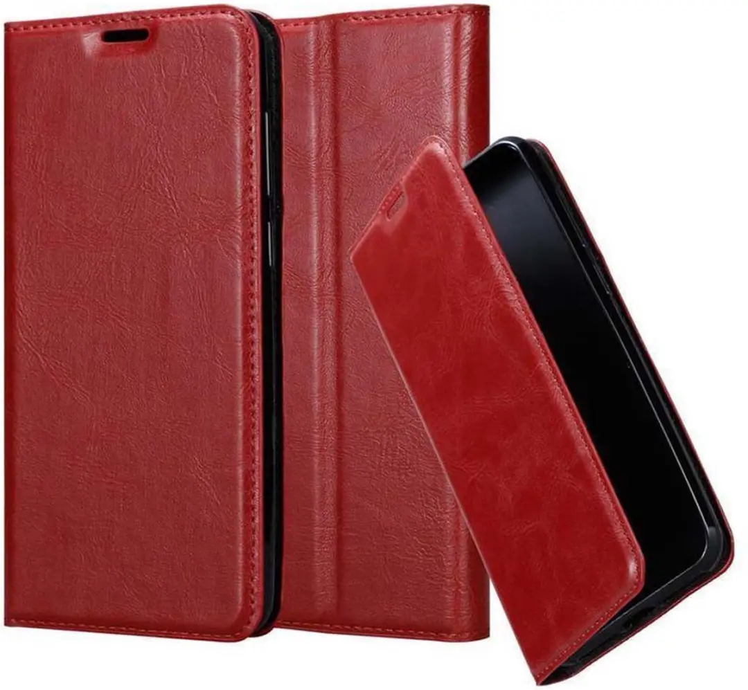 Cadorabo Hoesje geschikt voor Samsung Galaxy A50 4G / A50s / A30s in APPEL ROOD