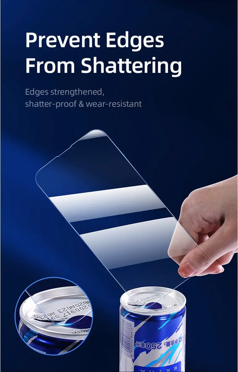 USAMS Screenprotector - iPhone 13 Pro Max/14 Plus - afbeelding 6 van 6