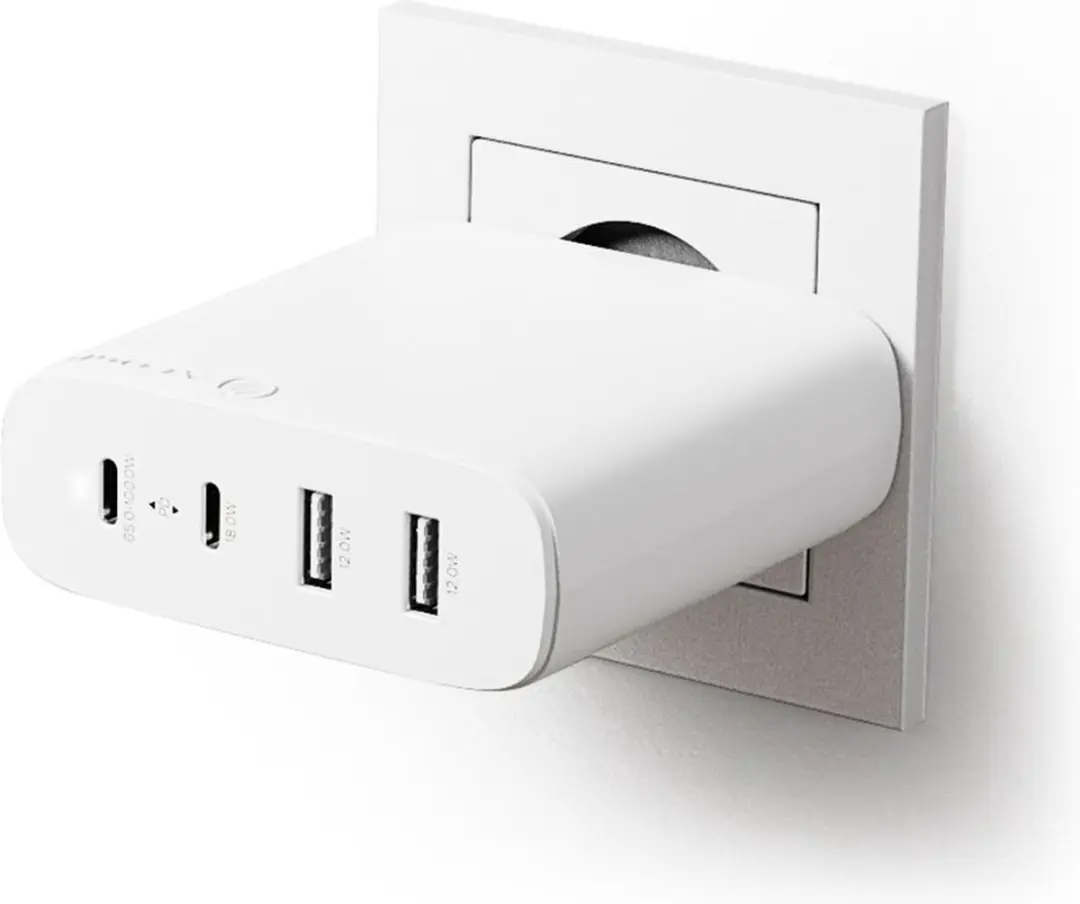 Alogic 4X100 USB-lader 100W - Wit - afbeelding 6 van 6