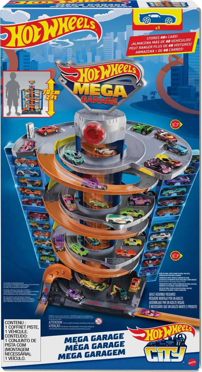 Hot Wheels City Mega Garage GTT95