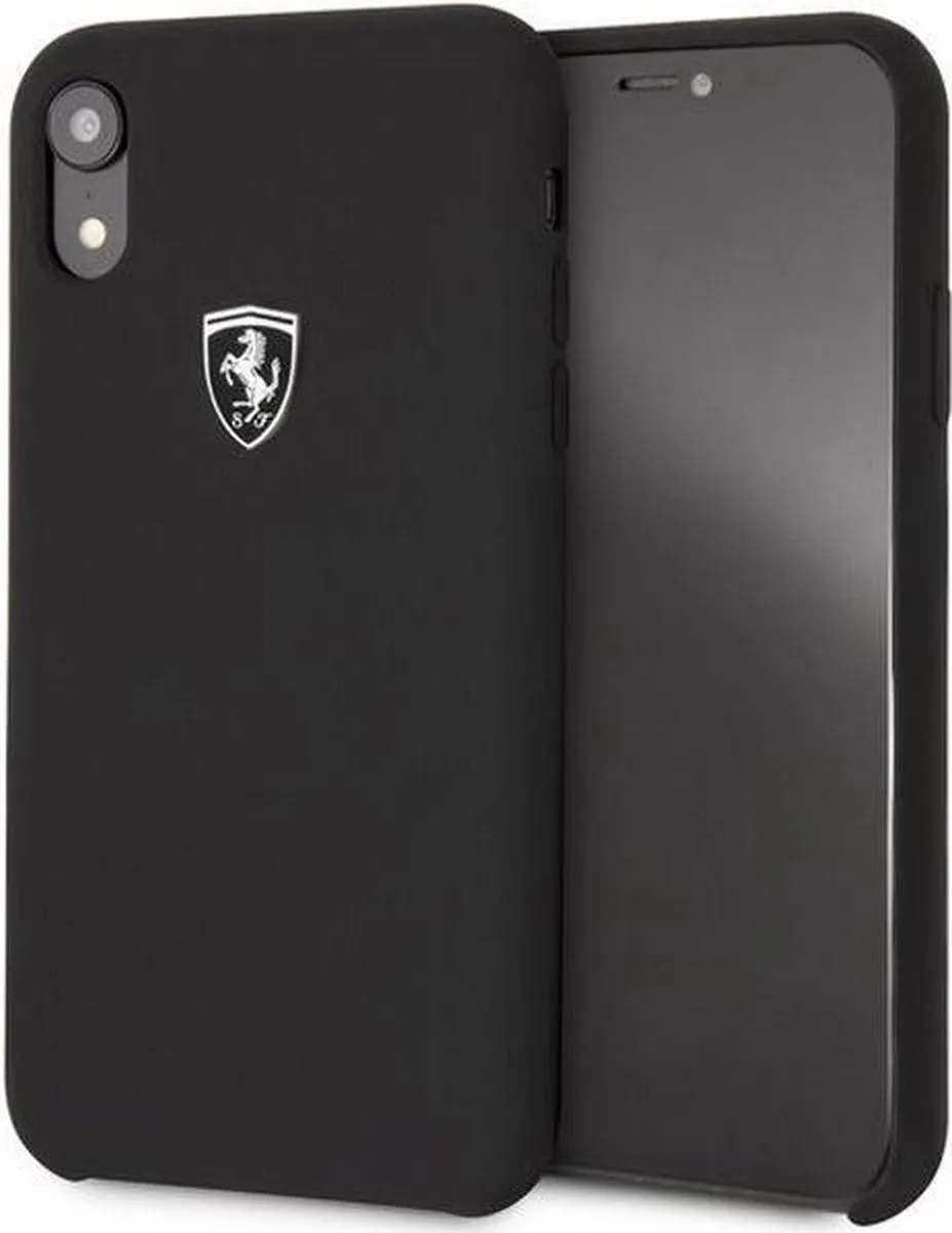 Ferrari Off-Track Silicone Hoes iPhone XR