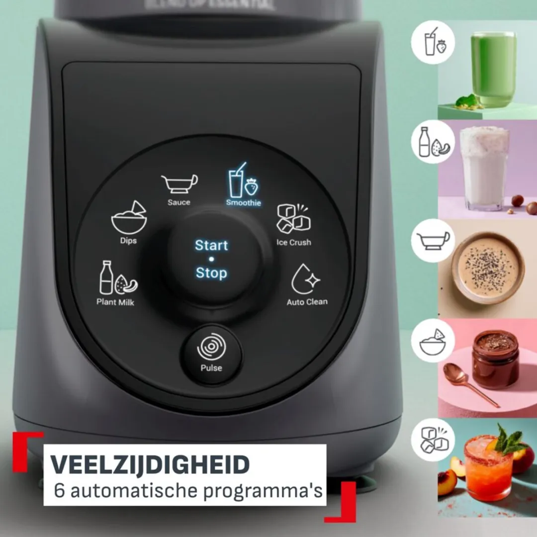 Tefal Blend Up BL1EHB Blender - 800W - 2 Flessen