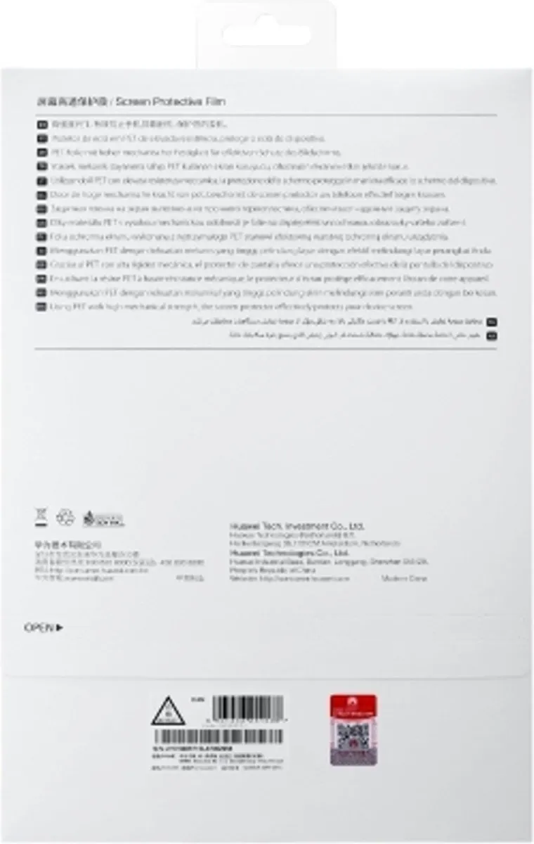 Huawei MediaPad M5 Lite 10 Schermbeschermer - Transparant