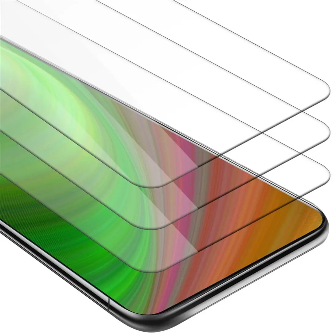 Cadorabo 3x Screenprotector geschikt voor Samsung Galaxy A90 5G