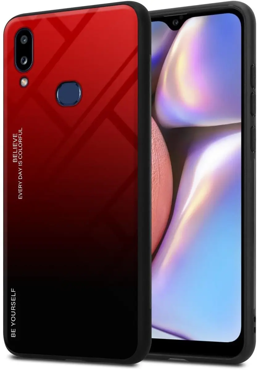 Cadorabo Hoesje geschikt voor Samsung Galaxy A10s / M01s in ROOD