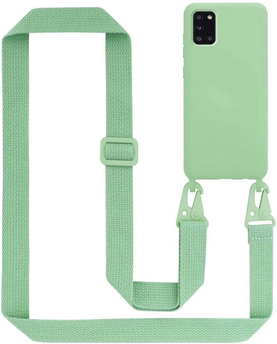 Cadorabo Mobiele telefoon ketting geschikt voor Samsung Galaxy A31 in LIQUID LIC